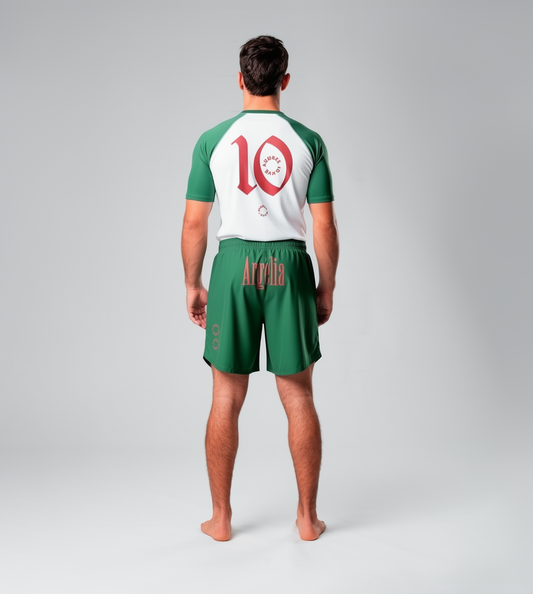 Origins Collection No Gi Argelia vista trasera – Rubber Brand edición países BJJ