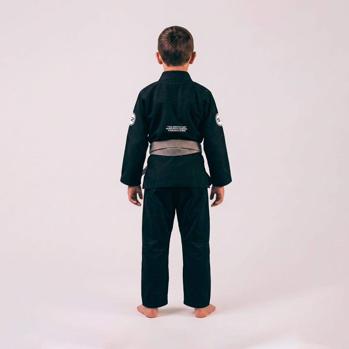kids Kimono de jiu jitsu - The essentials negro