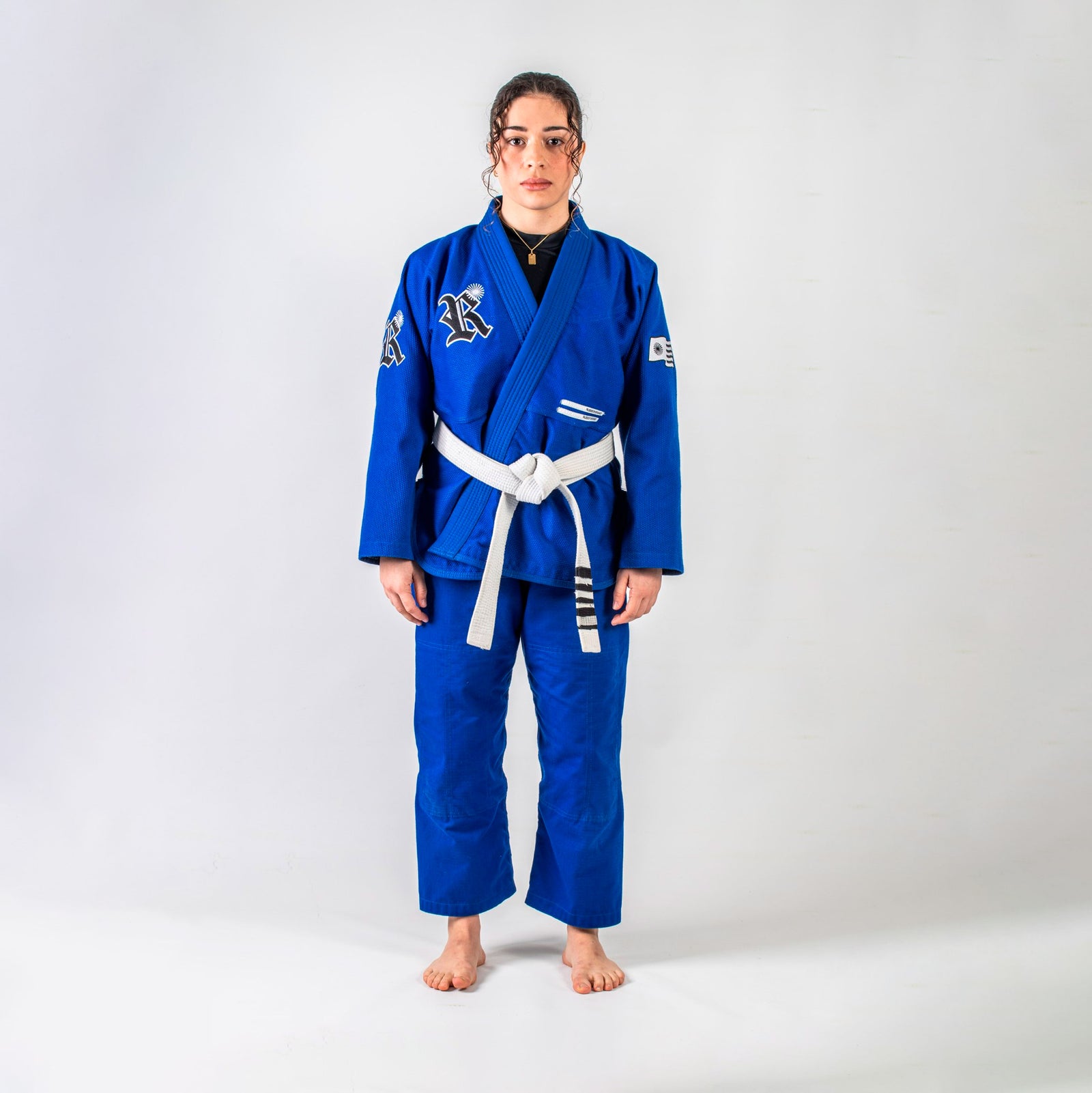 jiu jitsu Gi - women Hirosuga blue