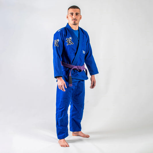 Kimono de jiu jitsu - Hirosuga azul