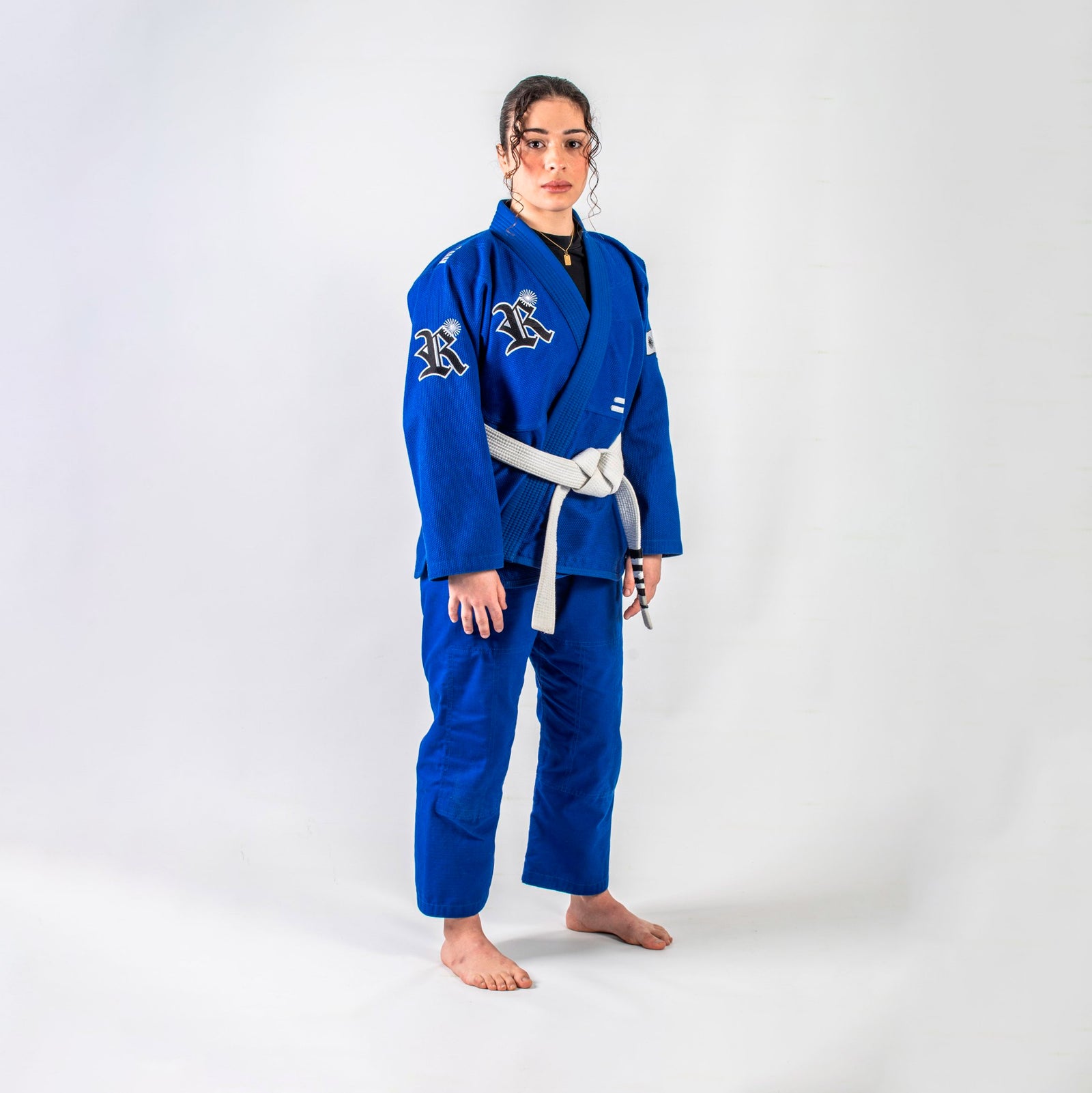 jiu jitsu Gi - women Hirosuga blue