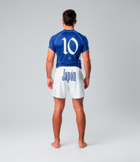 Origins Collection No Gi Japón vista trasera – Rubber Brand edición países BJJ