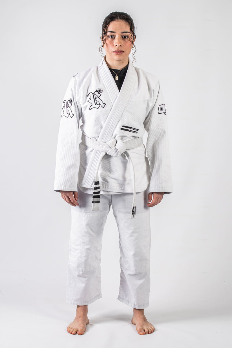 Kimono de jiu jitsu - Hirosuga edition blanco | IBJJF legal