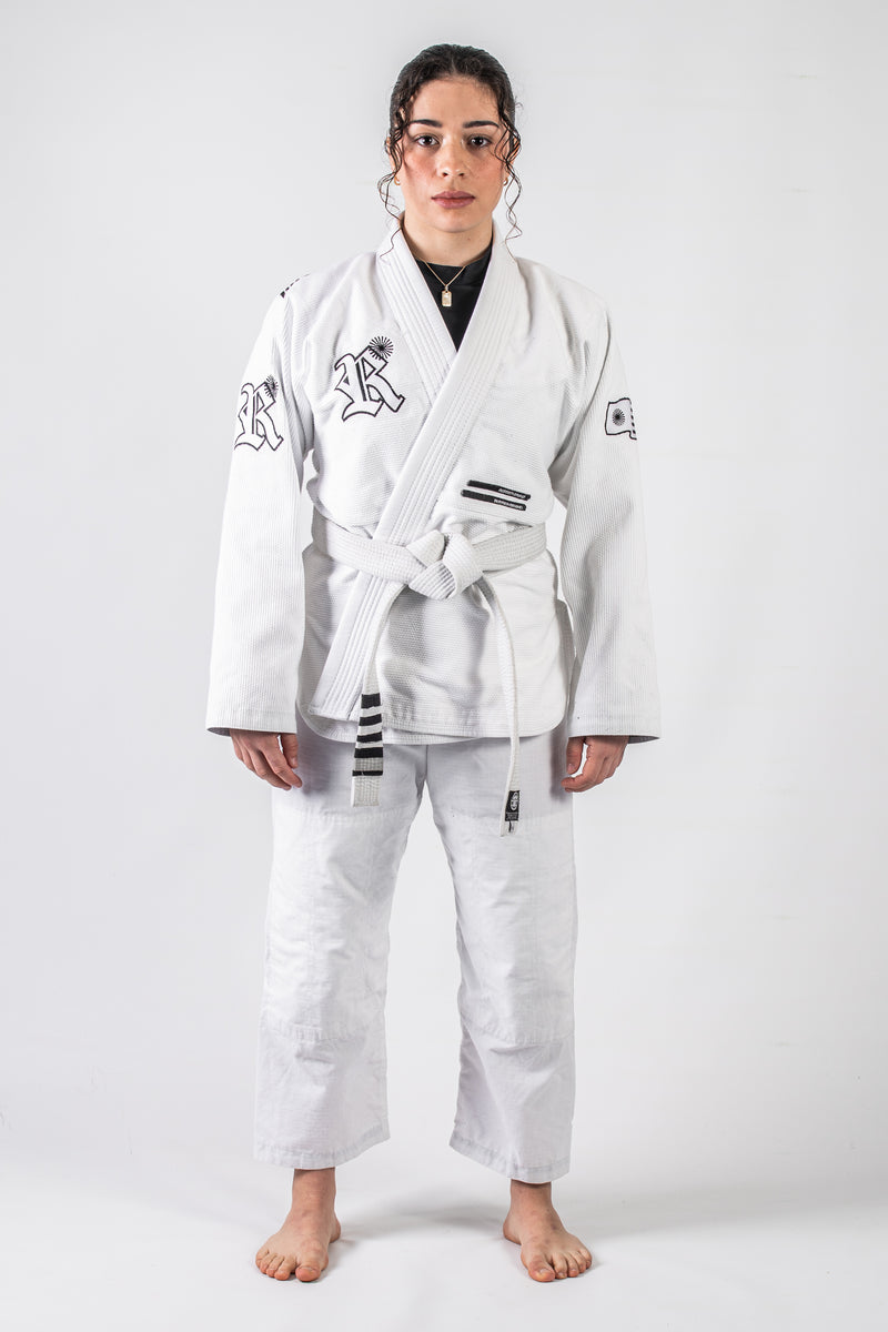 Kimono de jiu jitsu - Hirosuga edition blanco | IBJJF legal