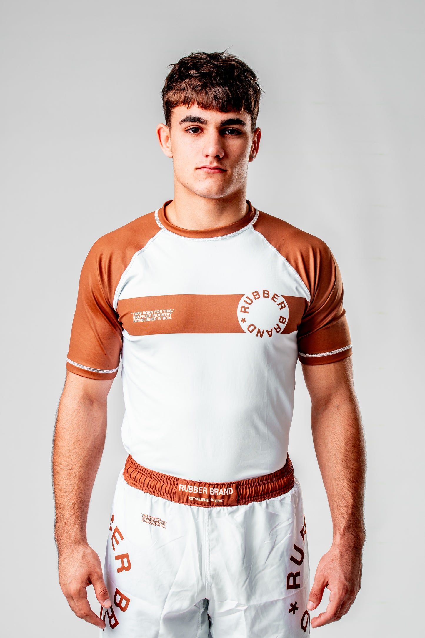 Conjunto no gi - circle collection marrón