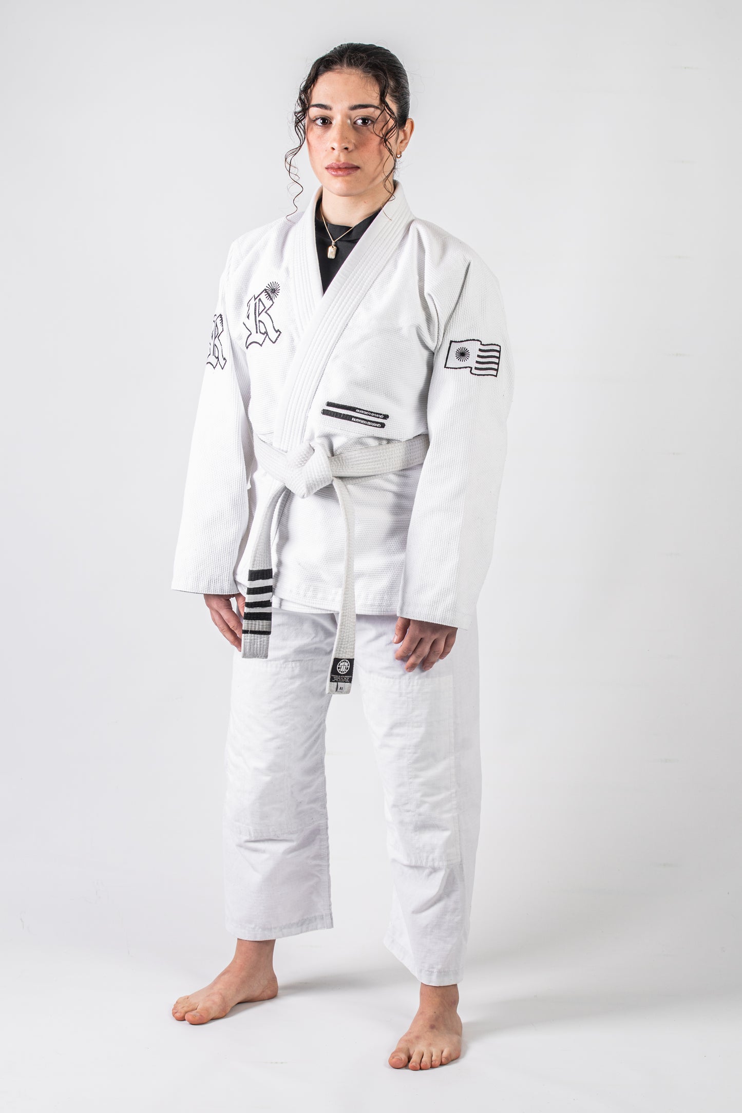 Kimono de jiu jitsu - women Hirosuga edition blanco | IBJJF legal