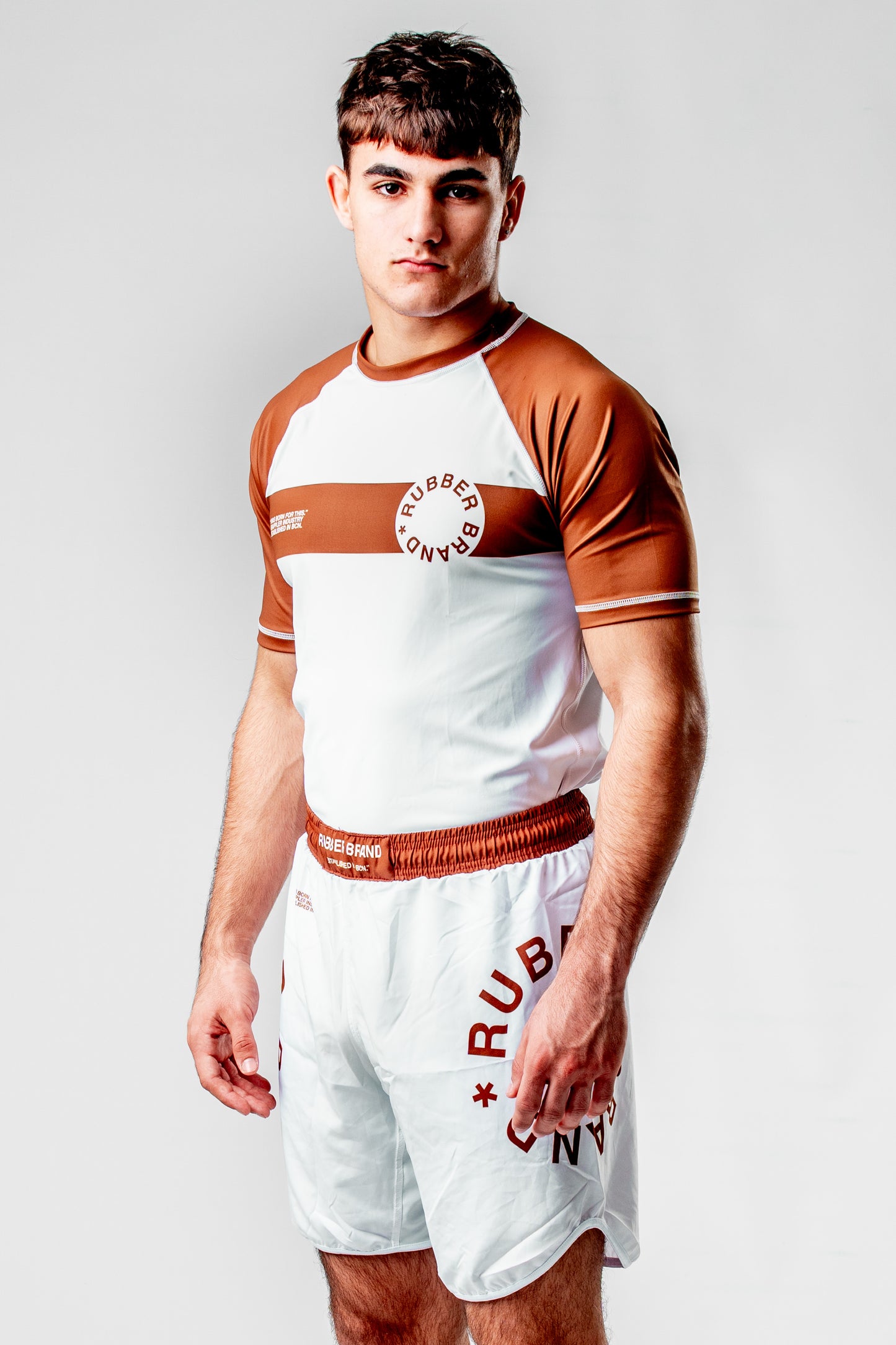 Conjunto no gi - circle collection marrón