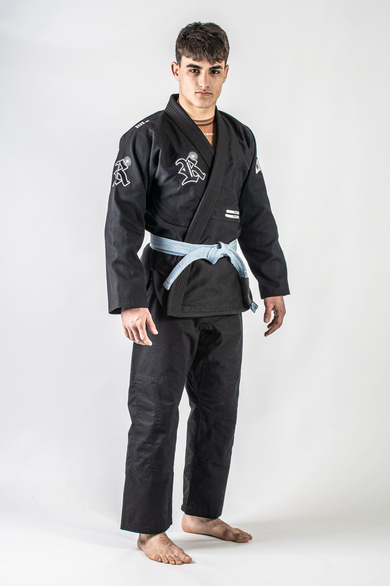 Kimono de jiu jitsu - Hirosuga edition negro | IBJJF legal