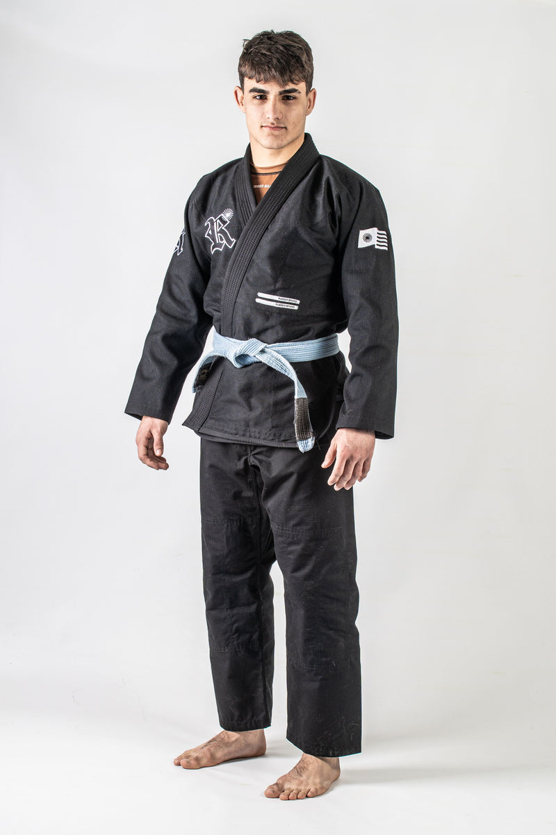 Kimono de jiu jitsu - Hirosuga edition negro | IBJJF legal
