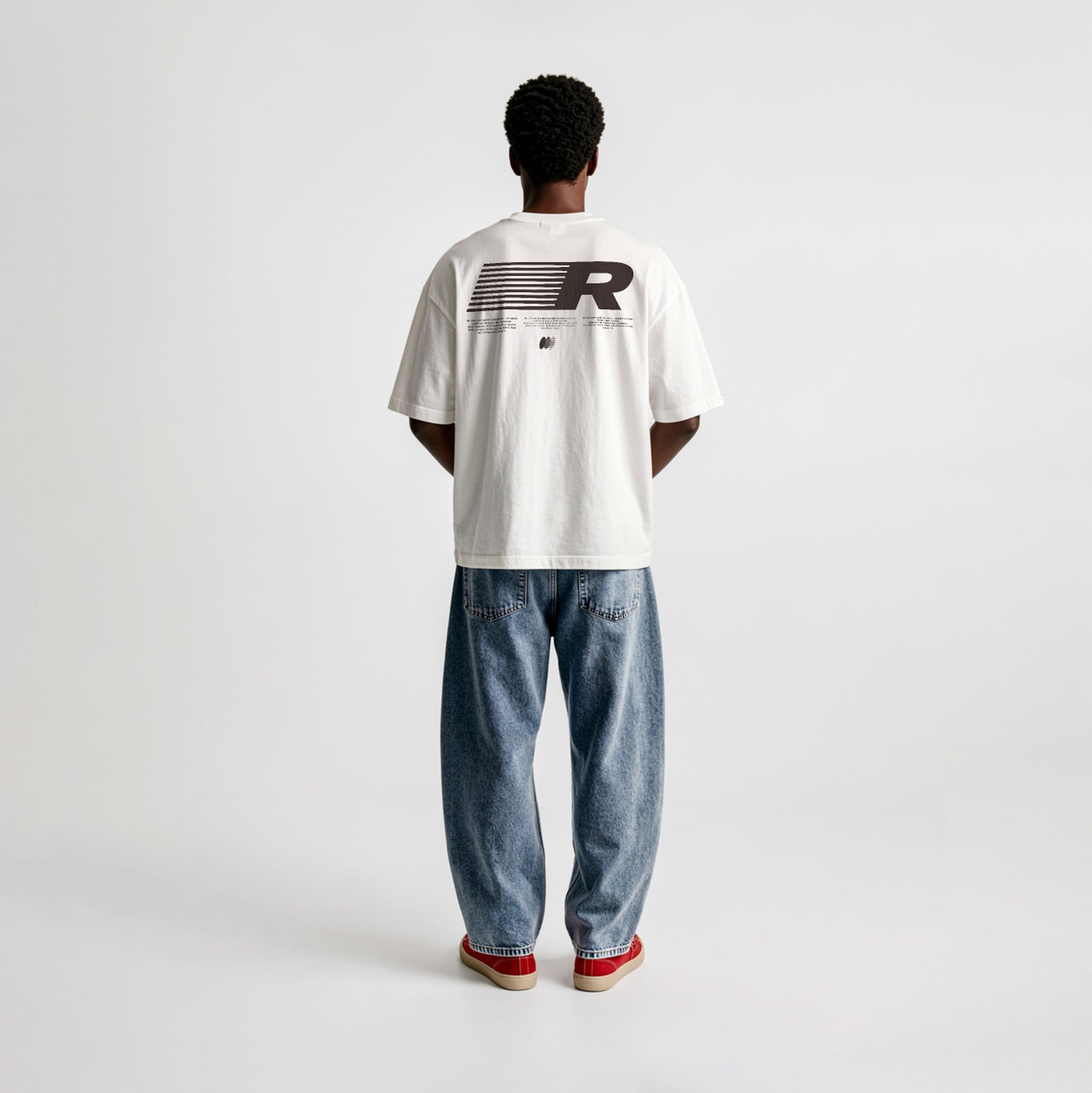 Camiseta "Slipstream" blanca