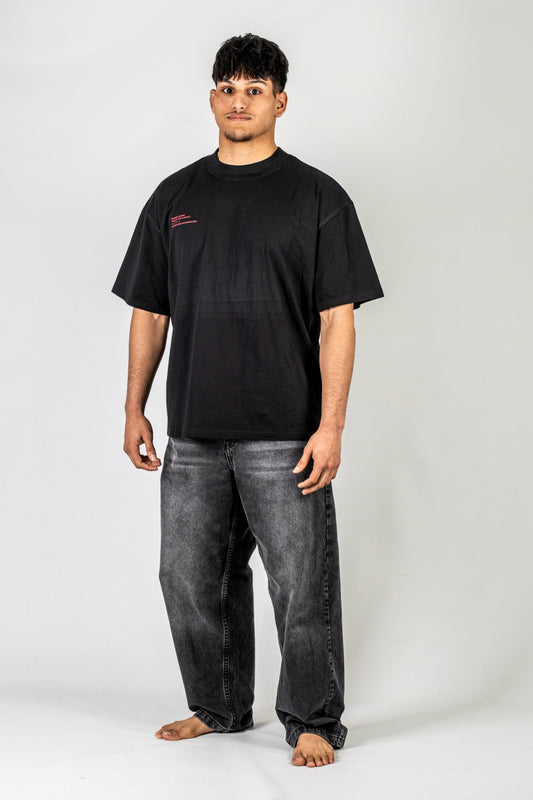 Camiseta "Create Your Legacy" negra – Rubber Brand