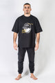 Camiseta Rubber face negra – Rubber Brand