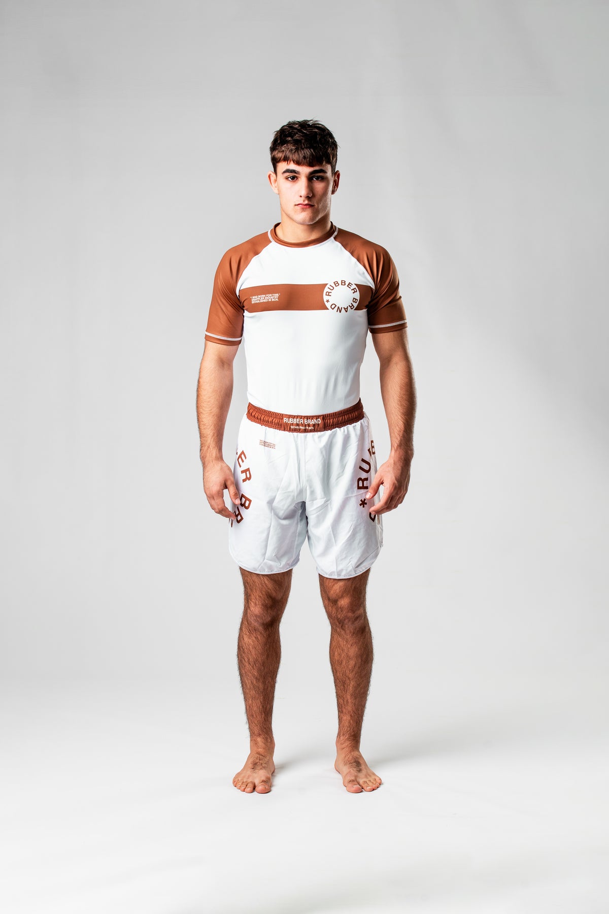 Conjunto no gi - circle collection marrón