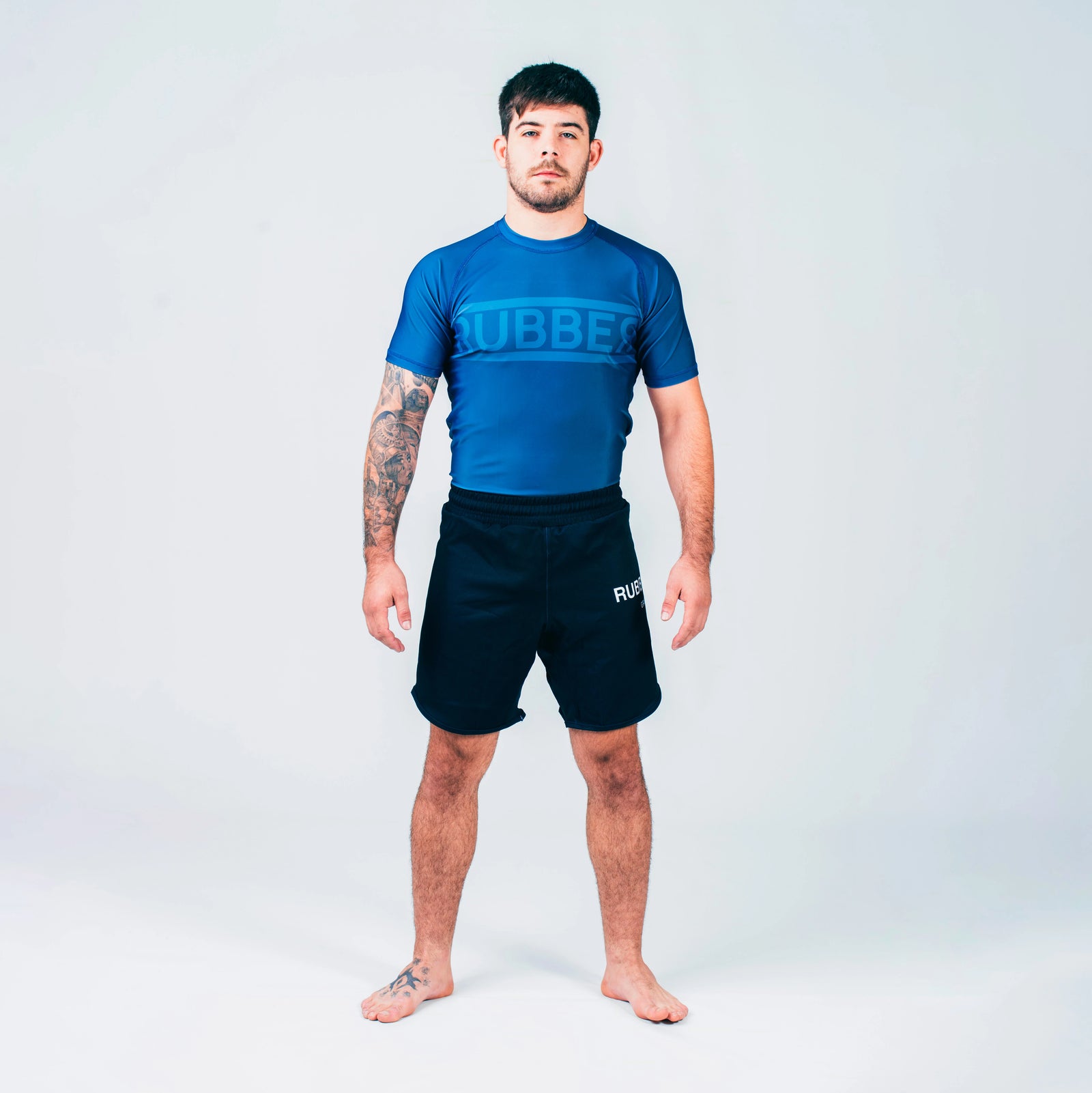 Conjunto no gi - double line azul