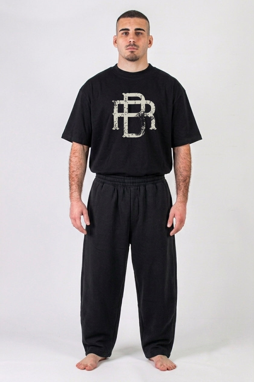 Camiseta "Seal Brand" negra – Rubber Brand
