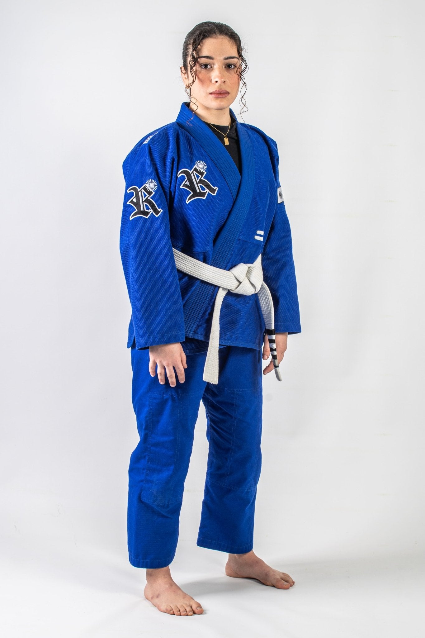 Kimono de jiu jitsu - women Hirosuga azul