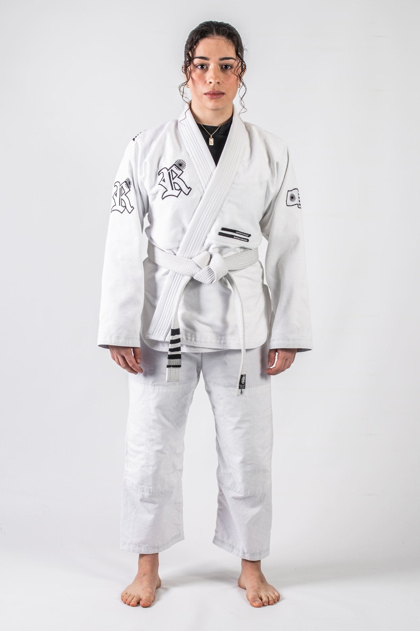 Kimono de jiu jitsu - Hirosuga blanco