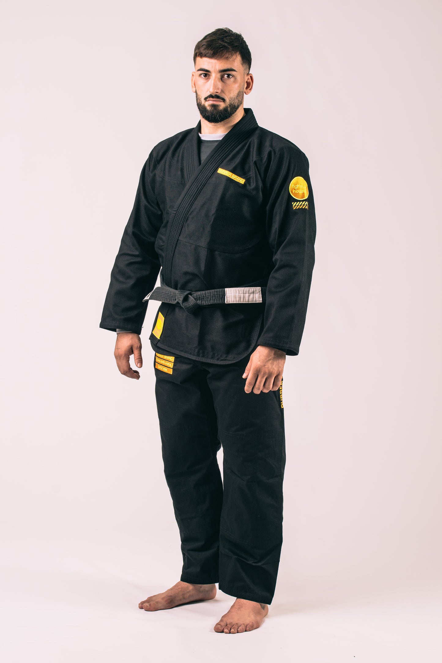 Kimono Jiu Jitsu Newara negro  | IBJJF Legal