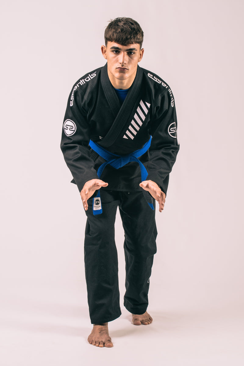 Kimono de jiu jitsu - The essentials negro | IBJJF legal