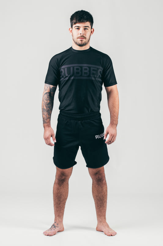 Comp. no-gi rashguard - Double line negra