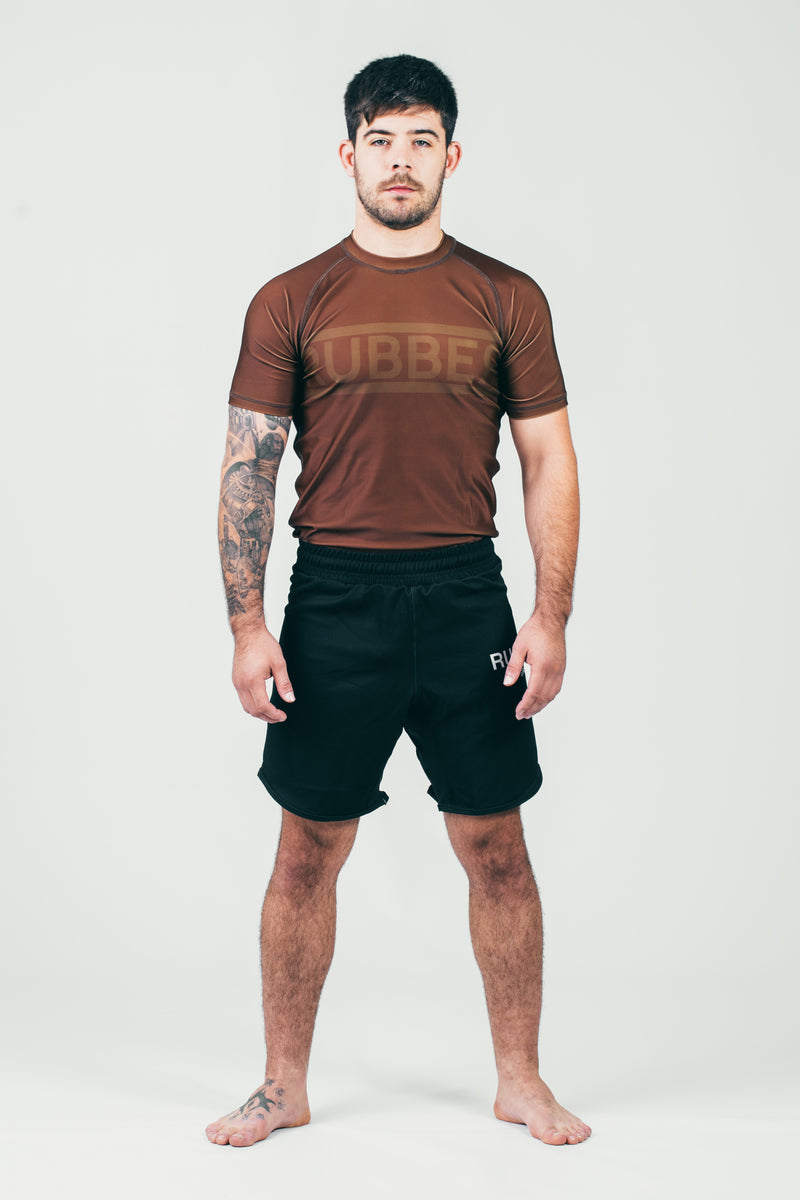 Comp. no-gi rashguard - Double line