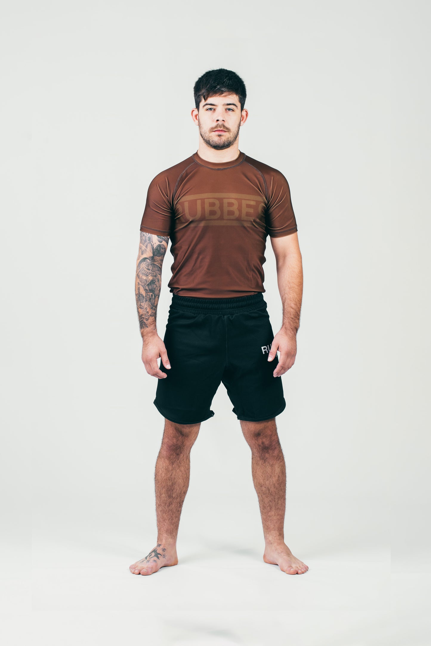 Conjunto no gi - Double line marrón