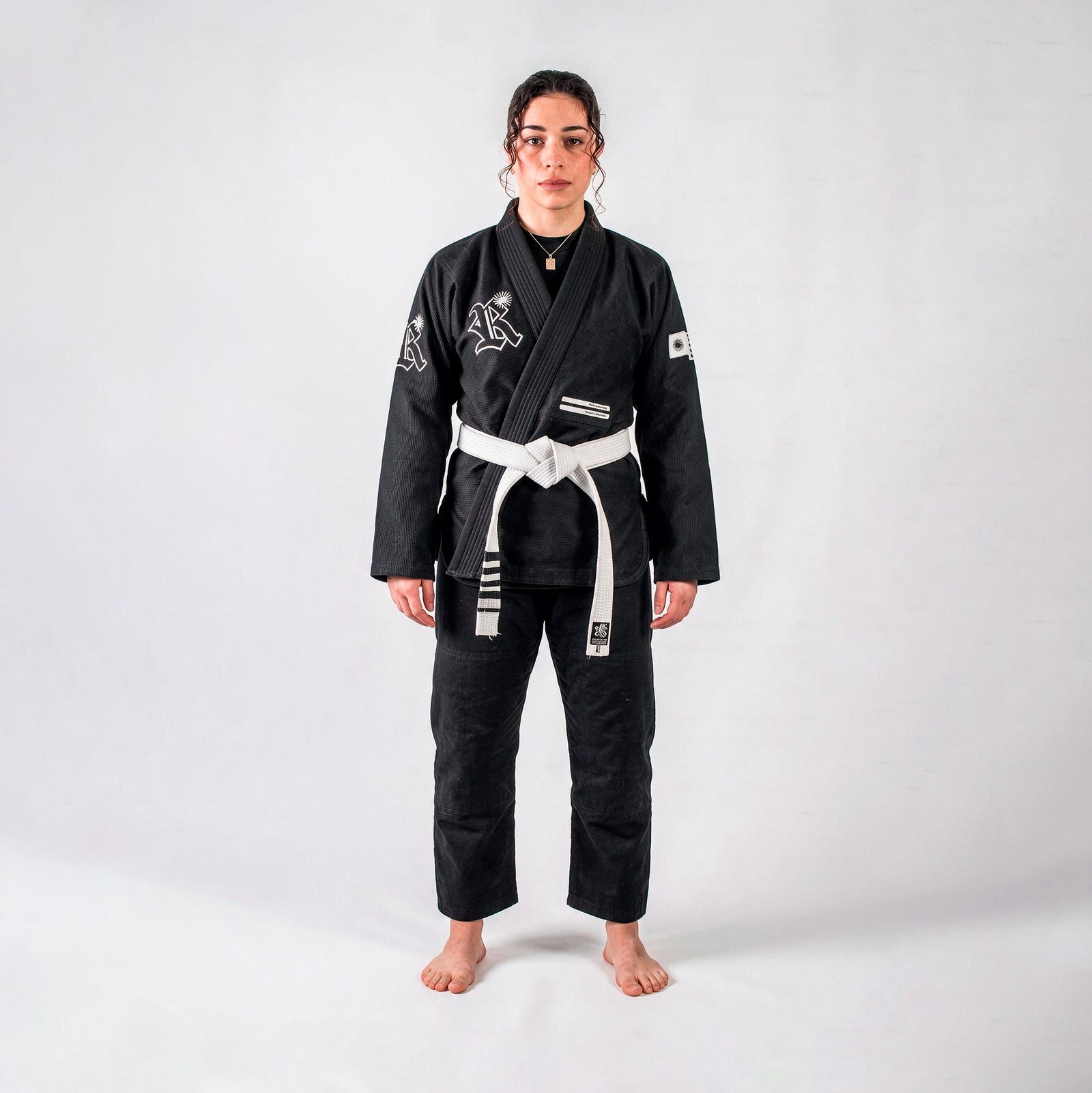 Kimono de jiu jitsu - women Hirosuga negro