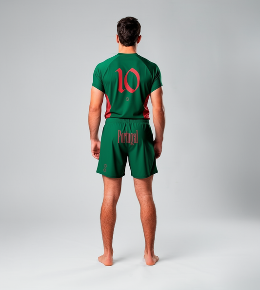 Origins Collection No Gi Portugal vista trasera – Rubber Brand edición países BJJ