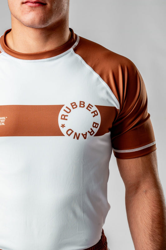 Rashguard circle collection marrón