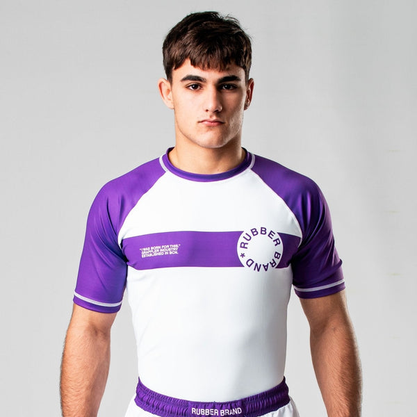 Rashguard circle collection morada