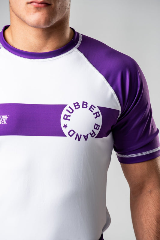 Rashguard circle collection morada